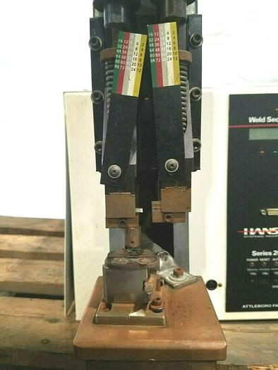 Used Hanson Weld Sequencer Series 2000 RESISTANCE WELDING & SOLDERING MACHINE NOT WORKING PARTS ONLY