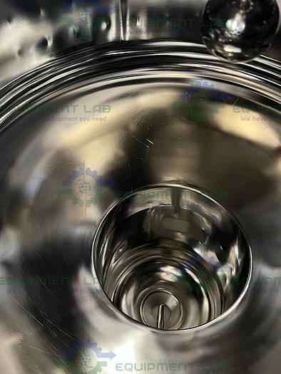 Used DCI 125 L Stainless Steel Jacketed Tulip Pressurized Reactor w/ 1/2 HP Motor