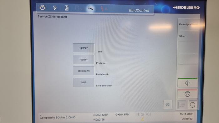 Used 2013 Heidelberg  Eurobind 1330D