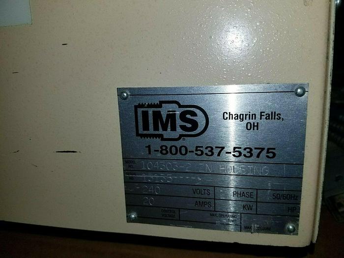 Used TWO IMS 2 Zone Temperature Control 104303-2 ZN with Hot Runner Nozzles