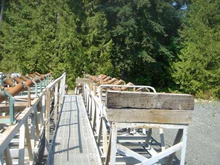 Used 30" x 135' Troughing Conveyor