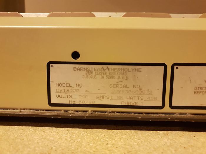 Used Thermolyne DB16520 Dry Bath