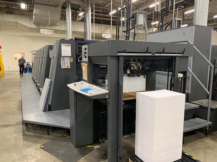 Used Heidelberg CD74-6P+LX UV