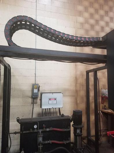 Used 2008 Kinetic 5000 CNC Plasma Cutting System, 10' x 24' Table