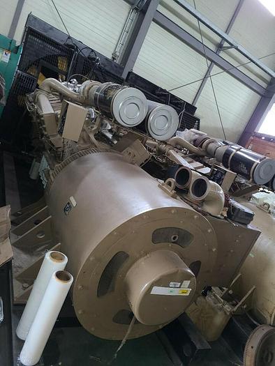 Used Cummins KTA50-G3 very low hours generator sets.