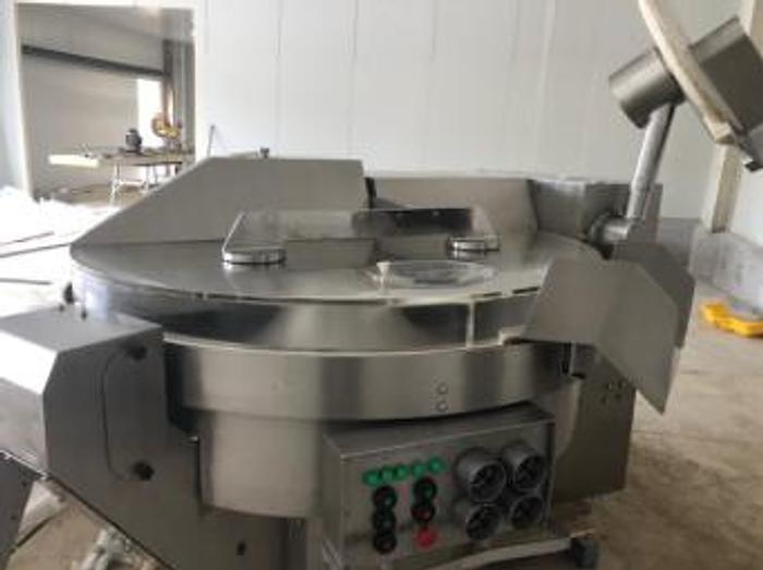Used Cato Stainless Steel Bowl Chopper, 300 liter, loader and unloading CT-300E