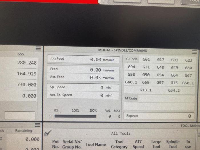 Used 2017 DMG Mori NHX 4000 Horizontal Machining Center