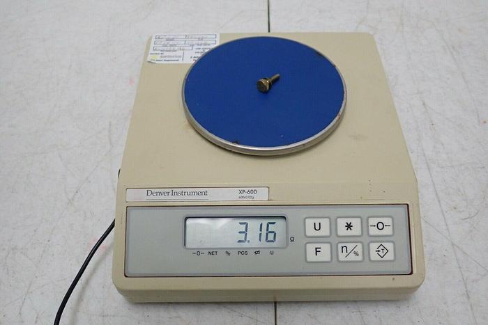 Used Denver Instruments XP-600 Digital Precision Scale, 600x0.02g