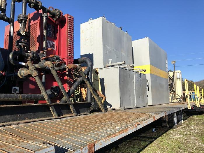 Used 2004 Ariel IR Air compressor with Ariel Booster Compressor oil field
