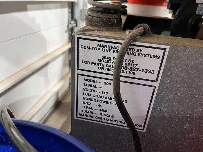 Used Mr. Deburr 3 Cubic Foot Model 300 Tumbler