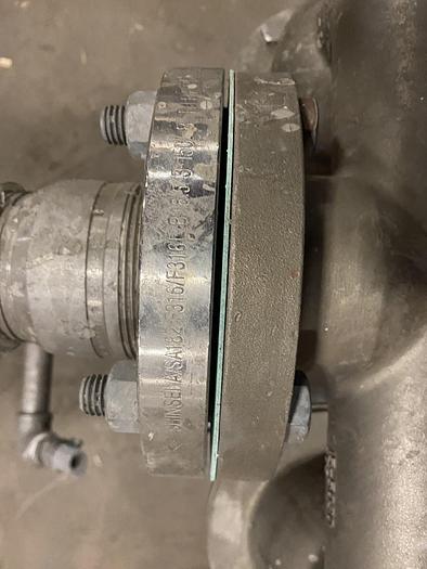 Used WILDEN PUMP 15 STAINLESS STEEL 316 SS DOUBLE DIAPHRAGM/ TRANSFER PUMP
