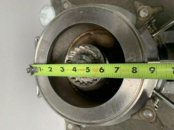 Used LEE 100 Liter Stainless Steel Jacketed Reactor w/ Agitator 30 PSI