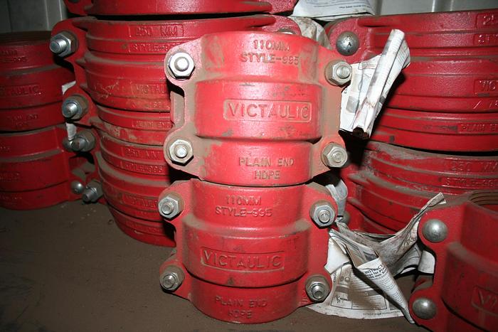 Used Various Victaulic Clamps