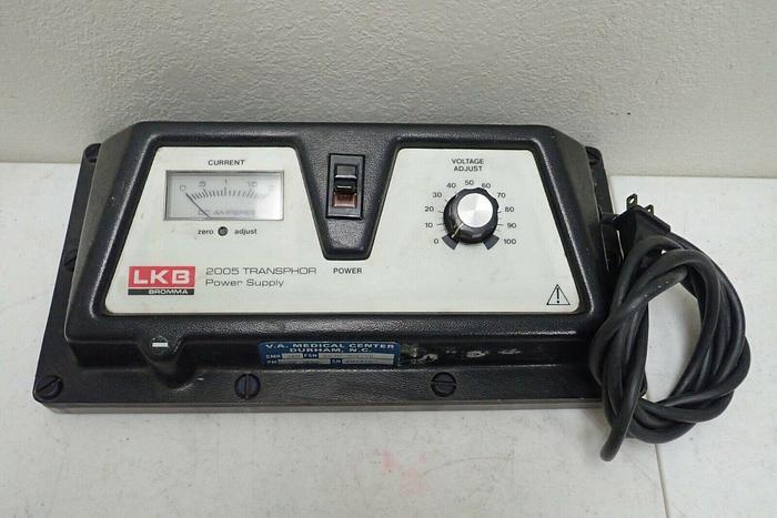 Used Hoefer Scientific Instruments LKB Bromma Model 2005 Transphor Power Supply