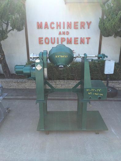 Used Dryer, Vacuum, Conical, 1 CF, S/st, PK, Jkt, 25 HP, #Z276437