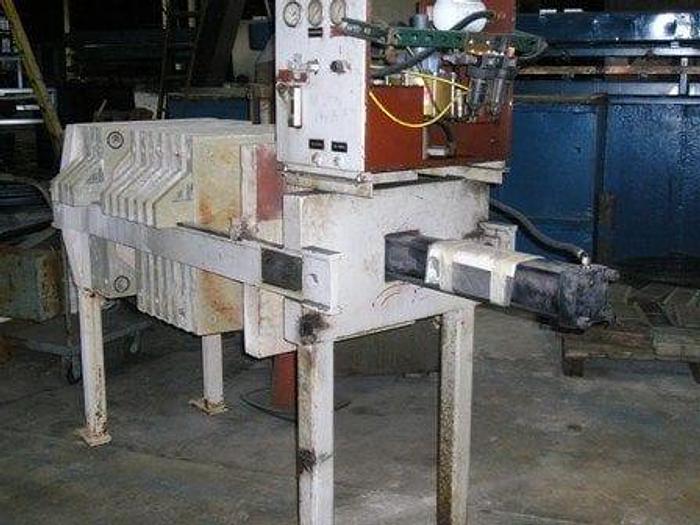 Used 3.25 CU. FT. ENVIROTECH FILTER PRESS – POLYPRO. – 630 MM – C.G.R.