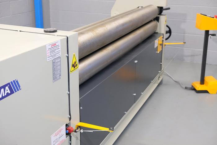 UZMA MSM-s 3 roll Initial pinch bending rollers 4mm - 9mm  1000mm- 3000mm