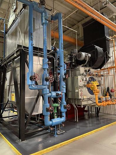 Used LINCOLN NS-E-59 BOILER, W/ 350 PSIG MAX ALLOWABLE WORKING PRESSURE, 70,000
