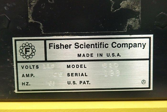 Used Fisher Scientific Company Model 610 Accumet pH Meter