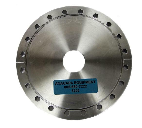 Used Nor-Cal Products 8" OD to 1.5" OD Zero Length CF Flange Reducer (8205)W