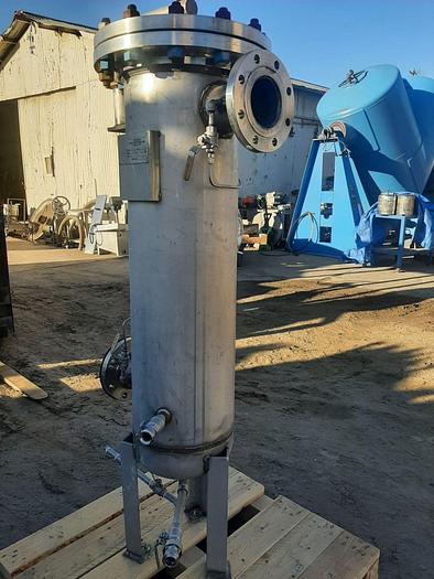 Used Filter, Cartridge, 304 S/st, Rush, 11" x 41", 230 PSI, #S744391