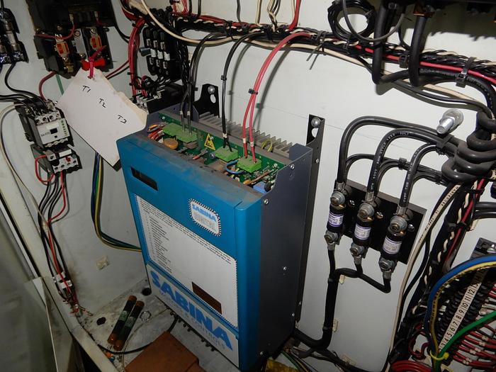 Used 40" WIDE STANFORD SLITTER REWINDER MODEL 212 40" OD UNWIND/REWIND 2000 FPM