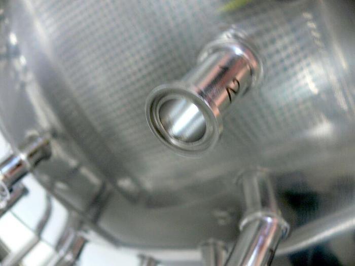 Used Sommer & Strassburger 125L Pressure Vessel / Reactor on Rolling Cart