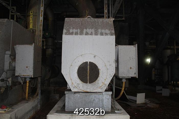 Used Toshiba TIKE FCKW A/C Motor, 700 Hp, 900 Rpm, 400-1120 Frame #42532