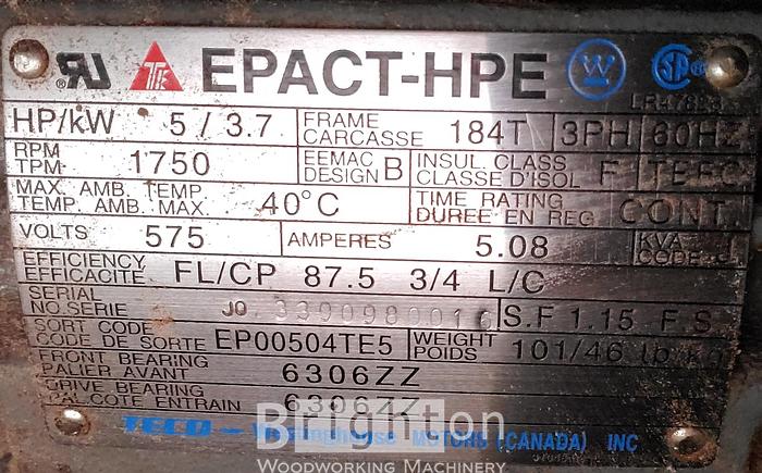 Used Used Wyrks Timber Shark KNA 800 Upcut Saw