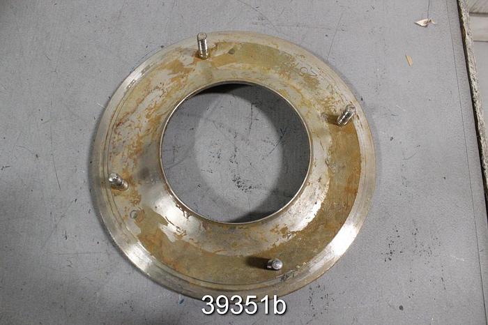 Used Goulds 3175 S 4x6x14 Pump Suction Side Plate, 104-36 #39351