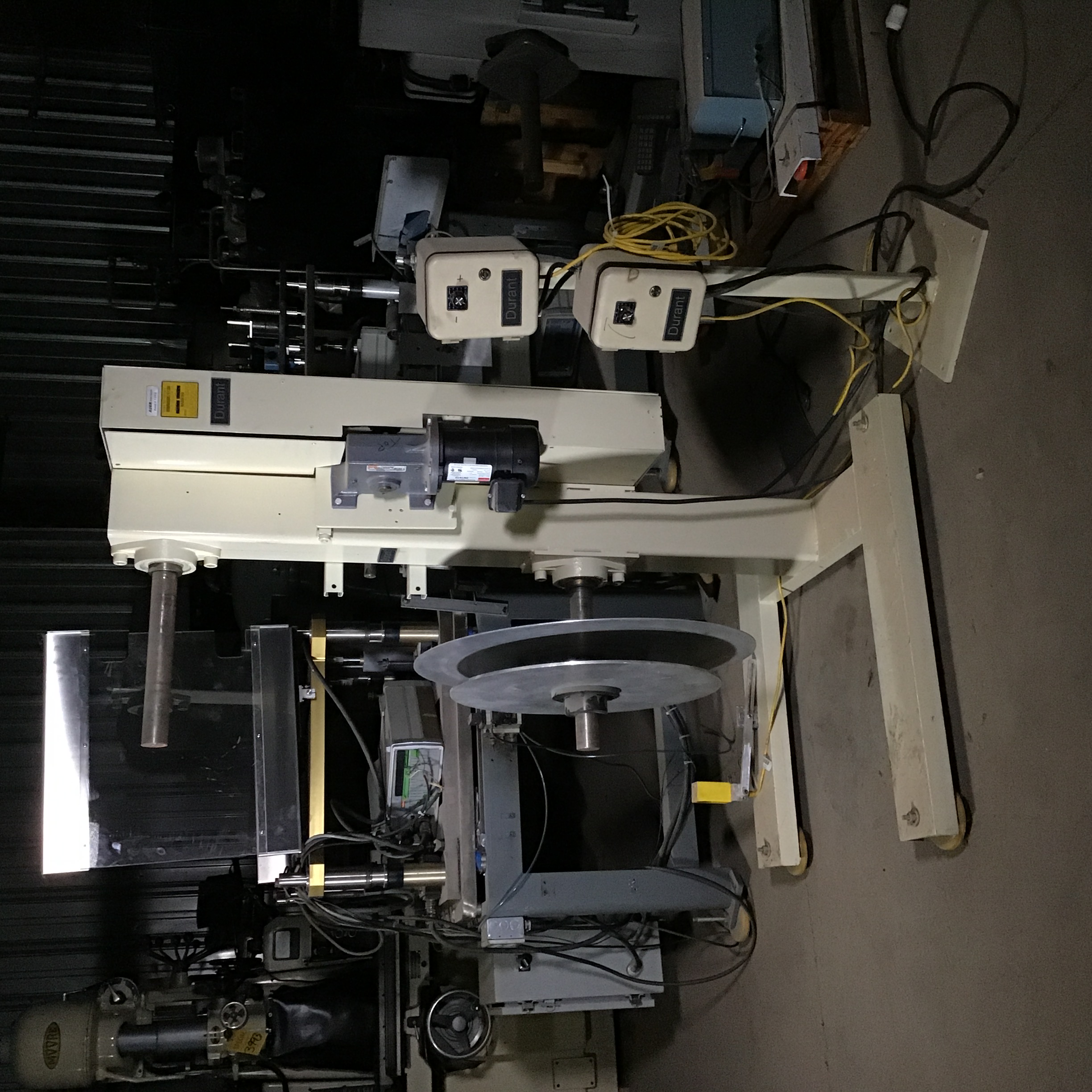 Used 600 lb. DMD-2 Durant Vertical Uncoiler