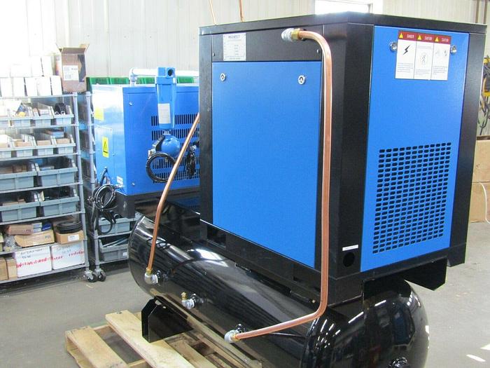 Air-Max 10hp.1 ph Rotary Screw air Compressor W/dryer/filters 12 Year Warranty