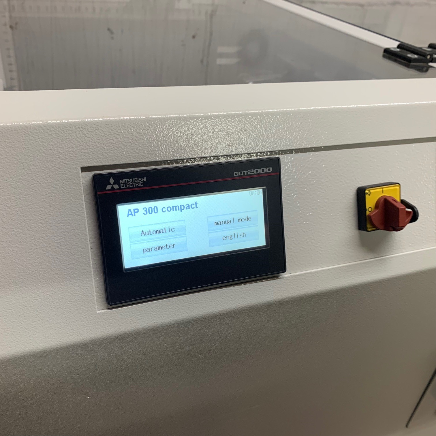 Used Like New, Used Renz AP300 Automatic Docupunch Binding Punch With 3:1 & 2:1 Wire Tool