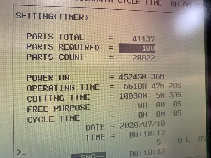 Used 2003 Mori Seiki TL40B 3000