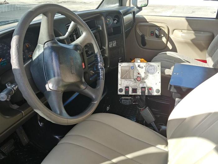 Used Terex TCP36 41ft Cable Placer on a 2007 GMC C5500 Reg Cab Utility Truck - 21808