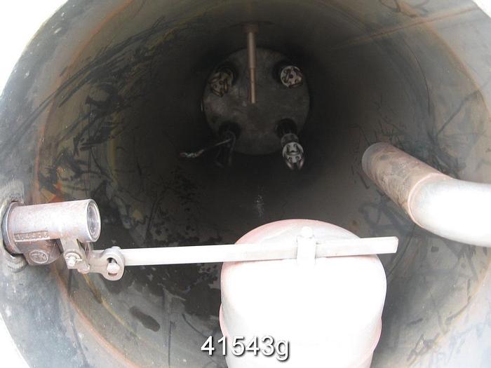 Used Headbox Slice Heating Tank 50 Gal, 63" Height, 15.750" Diameter #41543