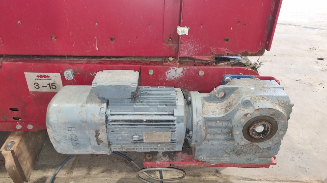 Used Horstmann Gleitgurtförderband, Nutzbreite 1400 mm