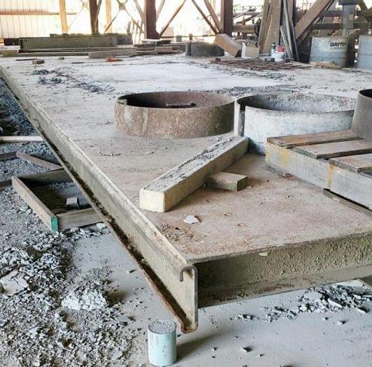 Used Hamilton Precast Pouring Beds/Tables