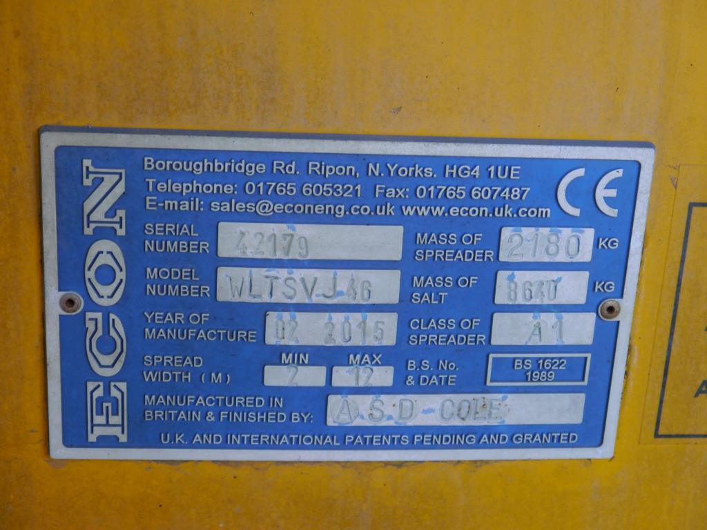 Used Econ Salt Spreader Body