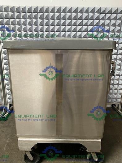 Used DCI Stainless Steel  Jacketed Triple Cavity Square Tank 65 PSI Jacket