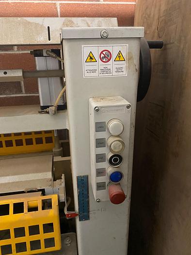 Used 2000 Fin Italy SC2R 1600 2-Roll Glue Spreader & CLN 1600 Pinch Roller
