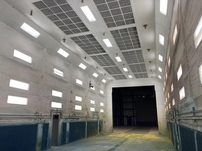 Used Used Production Systems  Inc.  Industrial Large Equipment Paint Booth