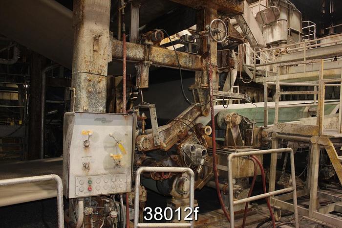 Used Beloit Tissue Machine 100" Web 96" Trim, 4000FPM, 75 TPD #38012