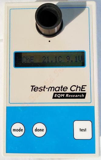 Used EQM Research Test-mate ChE Cholinesterase Test System