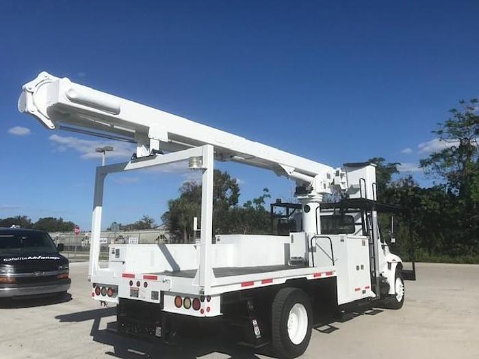 Used 2012 International 4300 Altec LRV65 65ft Flatbed Bucket Truck - C14809