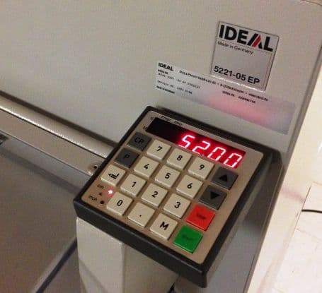 IDEAL Guillotine 99-Program Keypad Control Panel & PCBA4 Board Upgrade