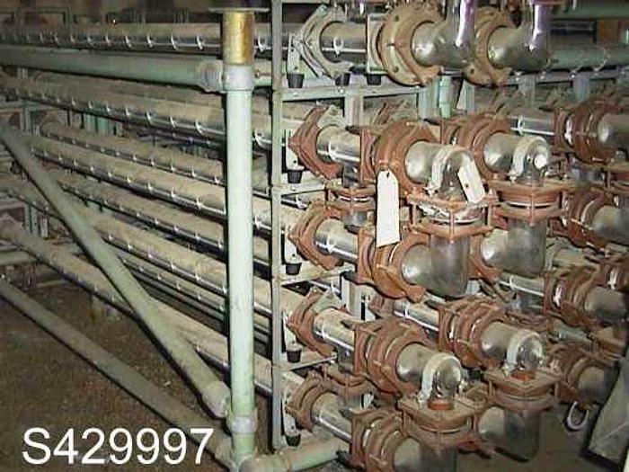 Used Heat Exchanger, Shell & Tube, 14 SF, Glass (50) #S429997