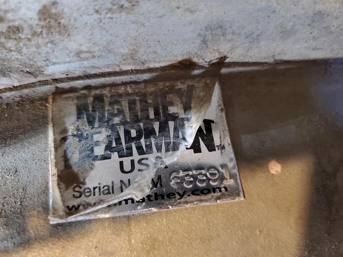 Used Mathey Dearman 3SA Pipe Beveling Machine Beveler Cutter 12-20"