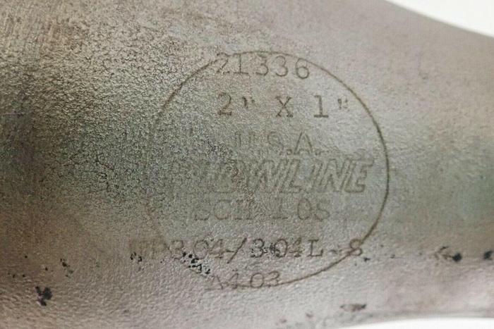 Used Picor 4" x 2" SCH 10S 30-50 PSI 100ºF WP 304/304 LW Conical Pressure Vessel