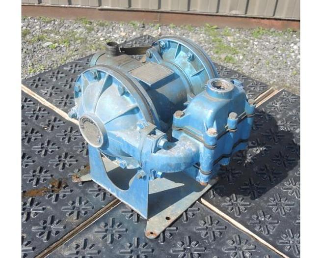 Used USED DIAPHRAGM PUMP, 1" X 1" INLET & OUTLET, ALUMINUM for Sale at